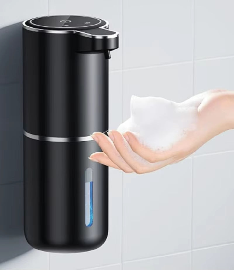 Innovative Touchless Automatic Foam Soap Dispenser - 380ml USB Rechargeable with 4 Adjustable Foam Levels