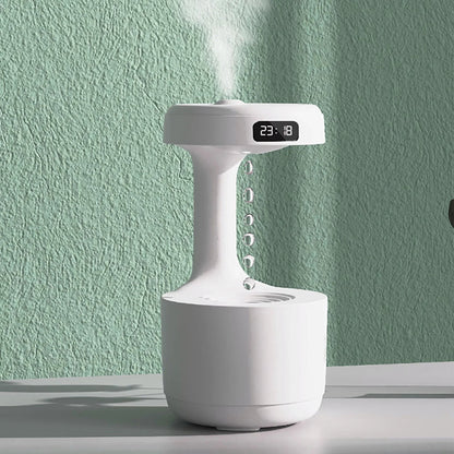 Anti-Gravity USB Humidifier - Elegant Fogging Droplet for Bedroom & Office