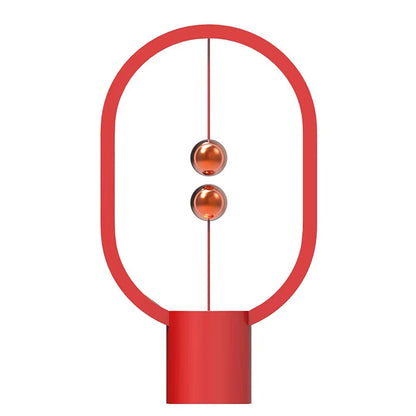 2022 USB Powered Mini HENG Ellipse Magnetic Mid-Air Switch Night Light – Stylish LED Table Lamp for Home & Office Decor