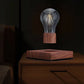 Levitating Table Lamp with Wireless Floating Light Bulb, Magnetic Levitation LED Night Light ,360 Degree Automatic Rotating , Cool Room Home Office Desk Decor