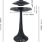 Magnetic Levitating UFO Bluetooth Speaker Table Lamp with Colorful Light Show, Office Home Decor Cool Stuff,Gadgets for Men Electronics,Birthday Christmas Creative Gift(Black)