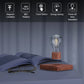 Levitating Table Lamp with Wireless Floating Light Bulb, Magnetic Levitation LED Night Light ,360 Degree Automatic Rotating , Cool Room Home Office Desk Decor